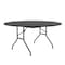 Correll CF Melamine Folding Tables 60" Round Black Granite CF60MR-07 - alternate 8